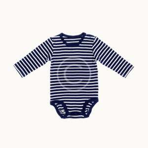 Striped bodysuit